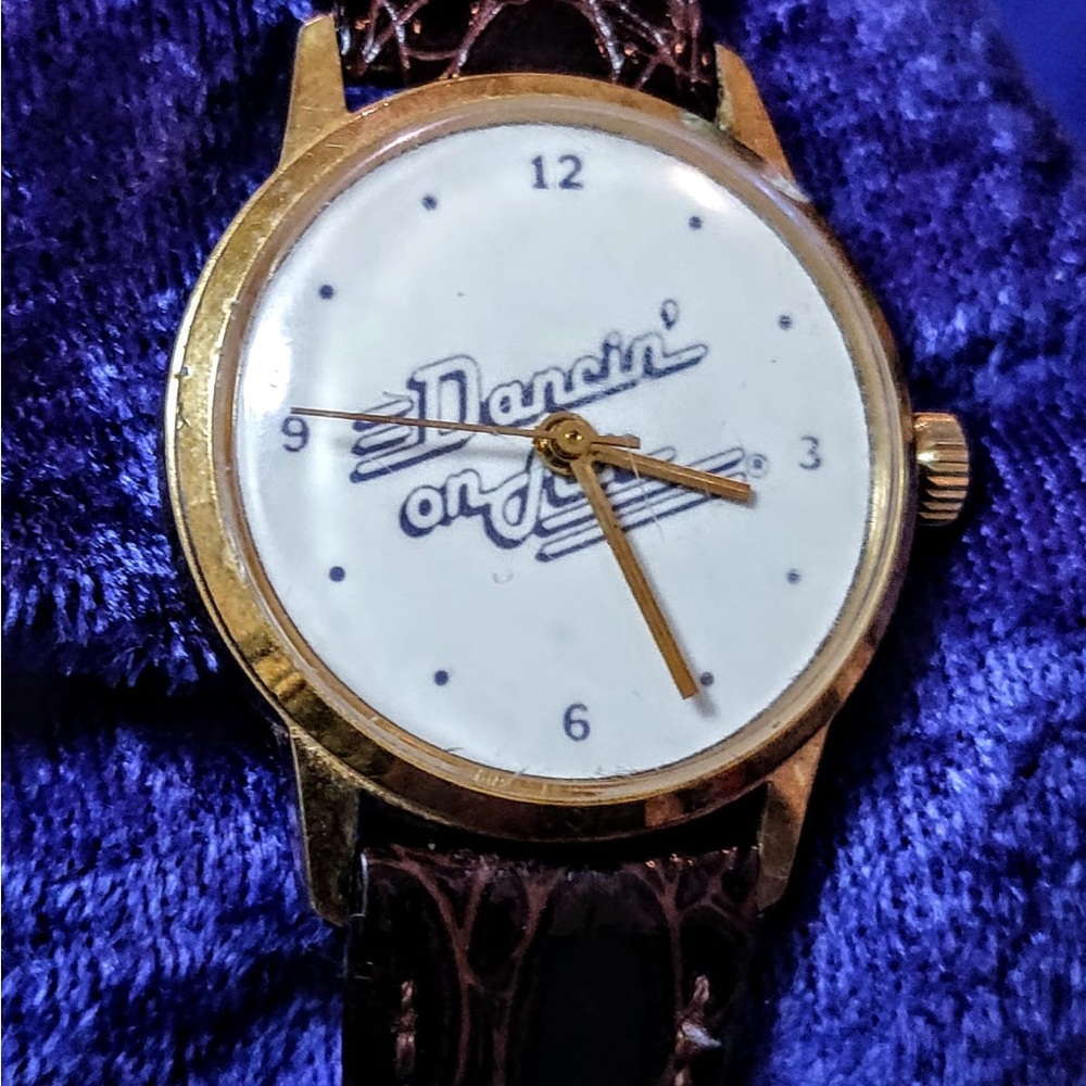 Dancin' on Air Vintage Swiss Parts Manual Wind Men's Watch